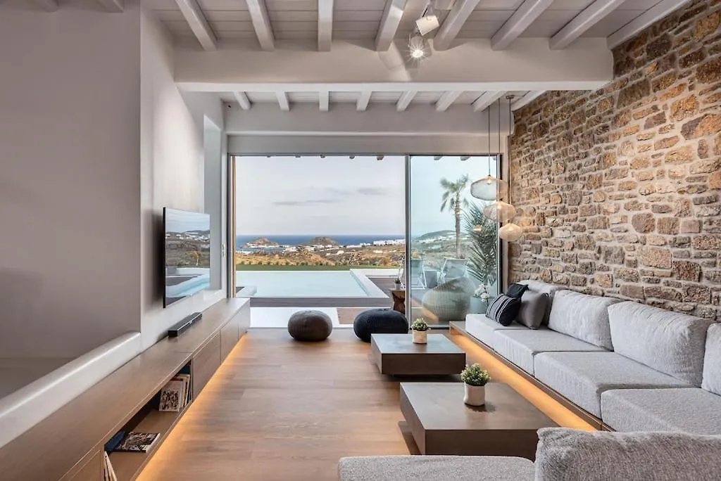 Villa Horizon Blu, In Kalafatis, Mykonos By Mykonos Agenda Mykonos Town Grecia